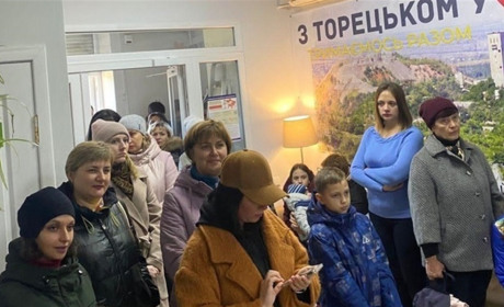 На Черкащині для переселенців з Торецької громади організовують різноманітні заходи