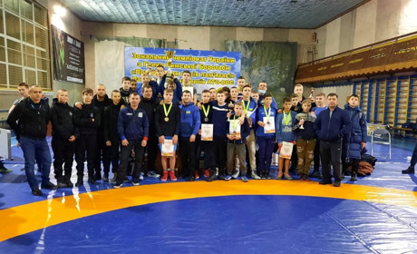Спортсмени з греко-римської боротьби стали призерами зонального Чемпіонату України