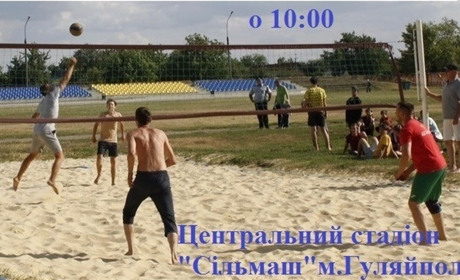 На центральному стадіоні міста відбудеться відкритий турнір з паркового волейболу