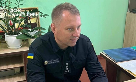 У Сарнах представили нового очільника Сарненського районного підрозділу ДСНС