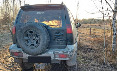 У Сарненському районі вилучили позашляховик і причіп з сосною
