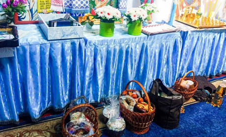 У церквах Кагарличчини благословяють та освячують їжу до Великодня