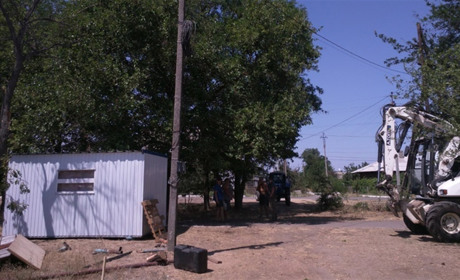 У Таврійську будують стадіон