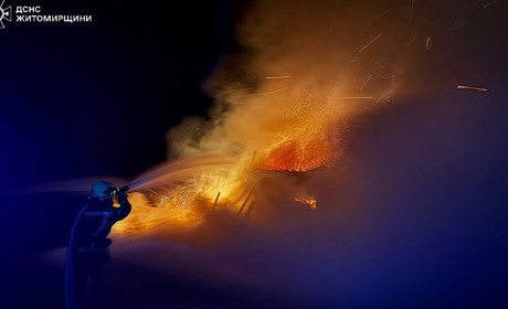 У Кам’яному Броді горів будинок, а у Звягелі – сміття: сім пожеж протягом доби на Житомирщині