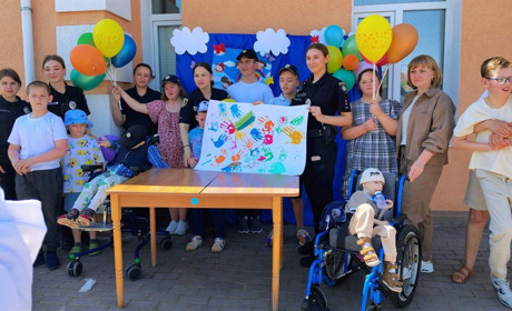 Свято дитинства, радості і любові провели у Центрі комплексної реабілітації для дітей з інвалідністю