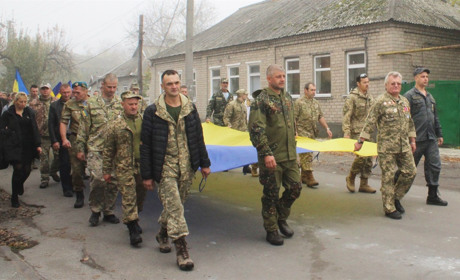 Як у Петропавлівці відзначили День захисника України