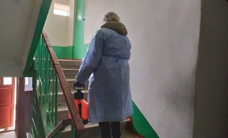 З 24 по 27 березня РЕУ 3 проводитиме дезінфекцію під'їздів багатоповерхівок