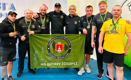 11 медалей виборола команда ветеранів "Сильні Переяслава" на змаганнях "Звитяга Нескорених"