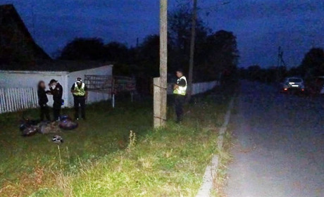 Мотоцикліст та його пасажир травмувалися, в’їхавши у бетонний бордюр