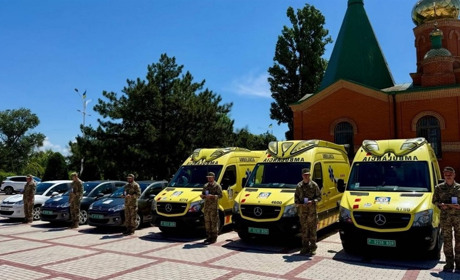 Ізмаїльські прикордонники отримали від іспанського благодійного фонду шість автомобілів