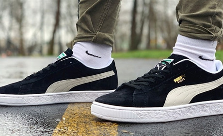 Білі чоловічі кросівки Puma чи чорні: які виглядають дорожче