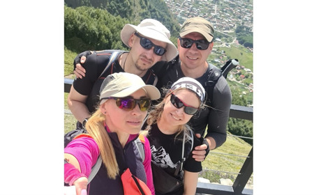 Переяславці підкорили вершину Казбек та зачарувалися грузинською гостинністю