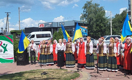 У Мені відбулася культурно-мистецька акція на підтримку ЗСУ