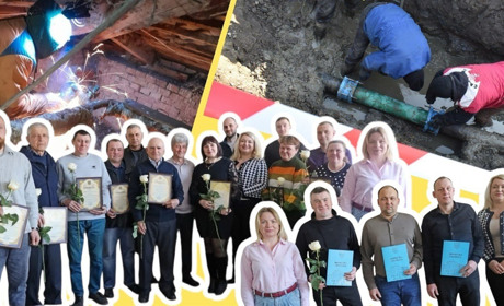 У Жмеринці комунальників привітали з професійним святом і подякували за відновлення тепла в Києві