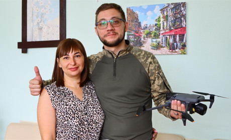 Наталинська сільська рада купила військовим квадрокоптер за 90 000 грн