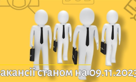 Актуальні вакансії в Южноукраїнську: товарознавець, комірник, інспектор, водій, охоронець