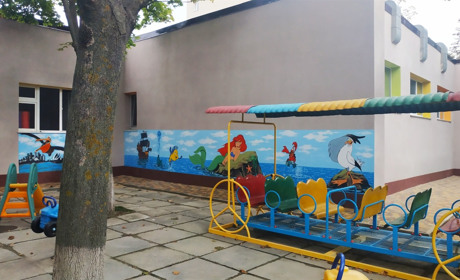 Фасад одного з дитячих садків Южного капітально відремонтували