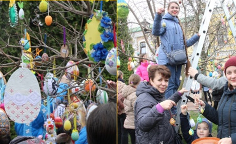 Добра традиція.. Станьте співавтором "Великоднього Дерева Незламності"!