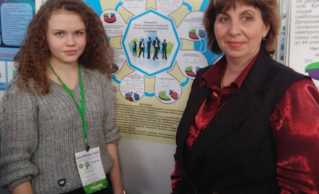 Ксенія Гончар з Гродівки стала дебютанткою конкурсу «Еко-Техно-Україна 2020»