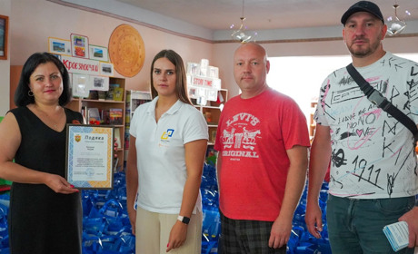 Співпраця продовжується. Ще 700 сімей ВПО отримали продуктові набори від ГО "Захист"