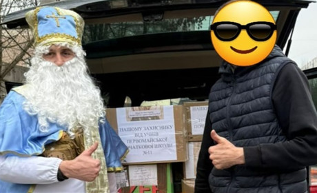 Бійці з херсонського напрямку подякували первомайським освітянам та учням за допомогу