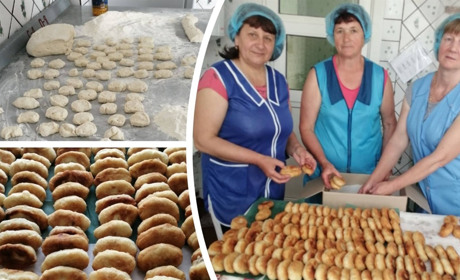 Кухарочки Самарського дитсадка "Сонечко" напекли пиріжків для захисників