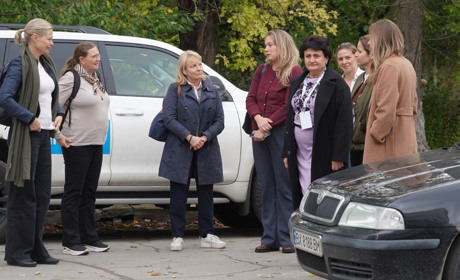 Представники ЮНІСЕФ відвідали Городок та оцінили розвиток послуг для дітей