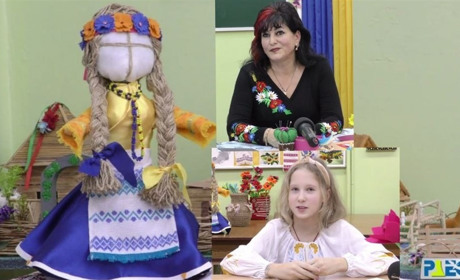 Шестикласниця з Вараша стала переможницею Всеукраїнського конкурсу найкраща лялька-мотанка