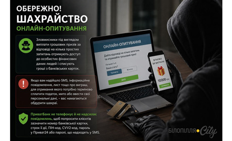 Шахраї телефонують від імені ПриватБанку та пропонують пройти опитування