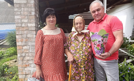 У Циблях 90-річний ювілей святкує Ганна Курило