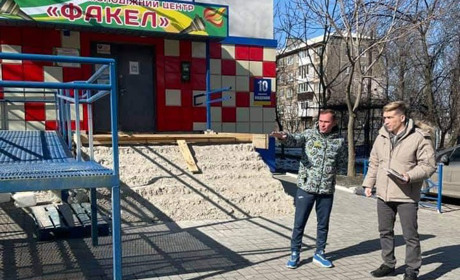 Завершується реконструкція спорткомплексу «Факел»