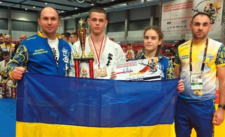 Каратист зі Звягеля Олександр Манахов здобув медаль у складі збірної України на чемпіонаті Європи