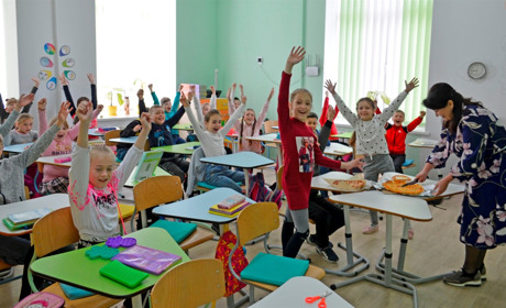 У школі №1 спекли метрову піцу: Тиждень італійської кухні в рамках челенджу Healthy School