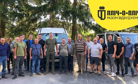 Відбудова Херсонщини: на допомогу вирушила ще одна бригада з Сарненського району