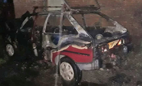 У Переяславі вночі згорів автомобіль «Таврія»