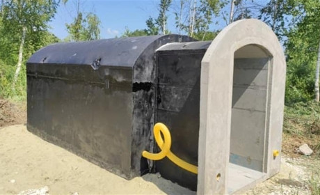 У Червоноградському районі встановили перші модульні захисні сховища