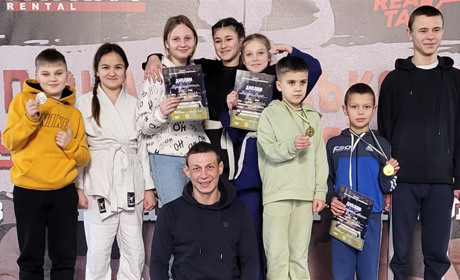 Юні спортсмени з Переяслава на чемпіонаті з грепплінгу здобули аж 10 медалей