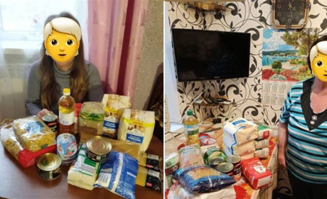 Доставка продуктових наборів до окупованого Бердянська займає місяць