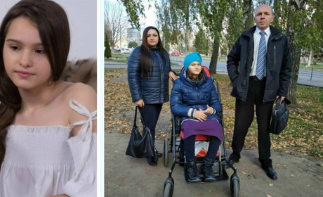 Богданка мріє ходити: допоможіть зібрати 300 тисяч гривень на лікування