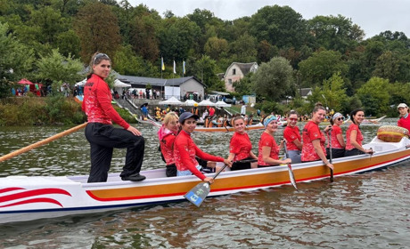 Команда "Pereiaslav Dragon Boat Club" дебютувала власним екіпажем на чемпіонаті України з веслування