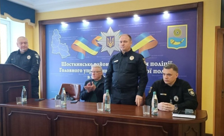 Шосткинська поліція отримала нових очільників: призначено в.о. начальника та заступника