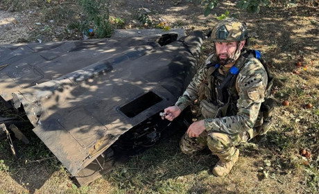 На Сумщині вибухотехніки знешкодили збитий ворожий Шахед