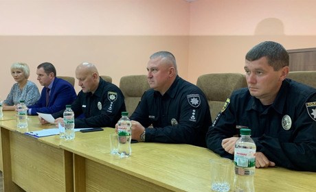 У Волноваському відділі поліції представили нового керівника 