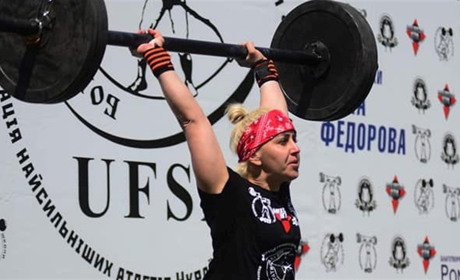 Попаснянка стала срібною призеркою Чемпіонату України з богатирського багатоборства
