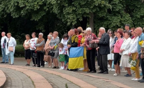 У Жовтих Водах відзначили річницю битви козаків під проводом Богдана Хмельницького