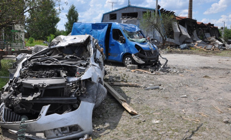 Свідків ракетного обстрілу в Сарнах просять звернутися в СБУ