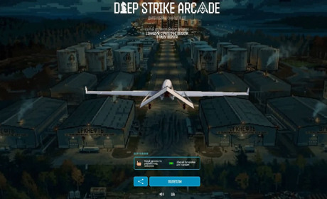 DeepState випустив мінігру Deep Strike Arcade про далекобійні дрони