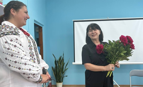 «Жінка» напише про Біляївку: у місті відбулася зустріч із головною редакторкою журналу