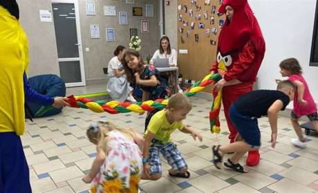 Діти-ВПО Курилівської громади зустрічаються в рамках проєкту "Згуртовані kids"