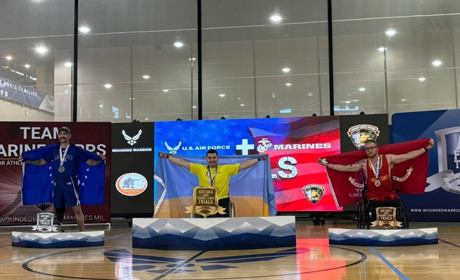 Нацгвардієць із Херсона Ігор Бутенко здобув срібло з пауерліфтингу на змаганнях у США